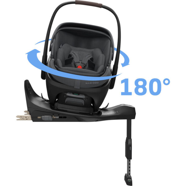 Autokreslini.lv | Coral Slide Pro autokrēsliņš mazuļiem 45-87cm krāsa Moon Graphite +FamilyFix Slide Pro Isofix bāze bilde #21