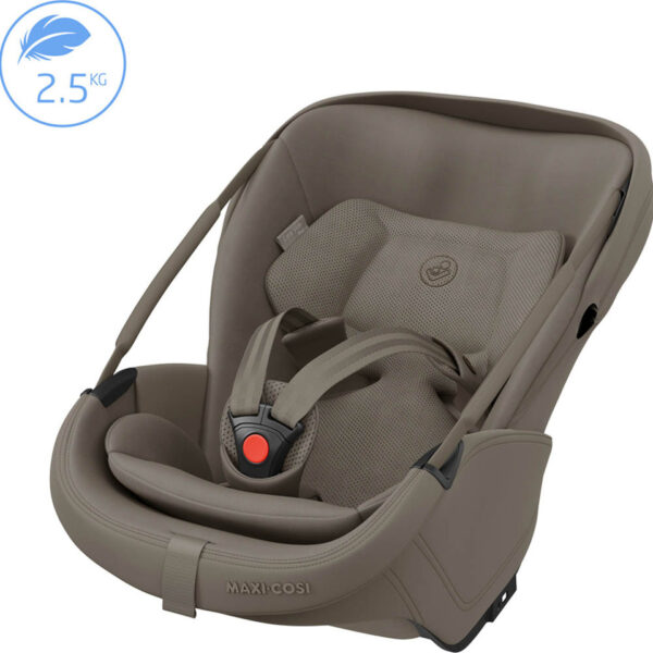 Autokreslini.lv | Coral Slide Pro autokrēsliņš mazuļiem 45-87cm krāsa Oak Truffle +FamilyFix Slide Pro Isofix bāze bilde #9