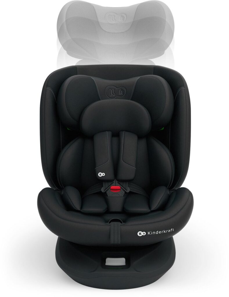 Kinderkraft I-Grow 2 PLUS autokrēsliņš bērniem 40-150cm krāsa Black
