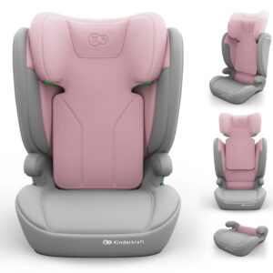 Kinderkraft I-Spark 2 PLUS autokrēsliņš bērniem 100-150cm krāsa Pink