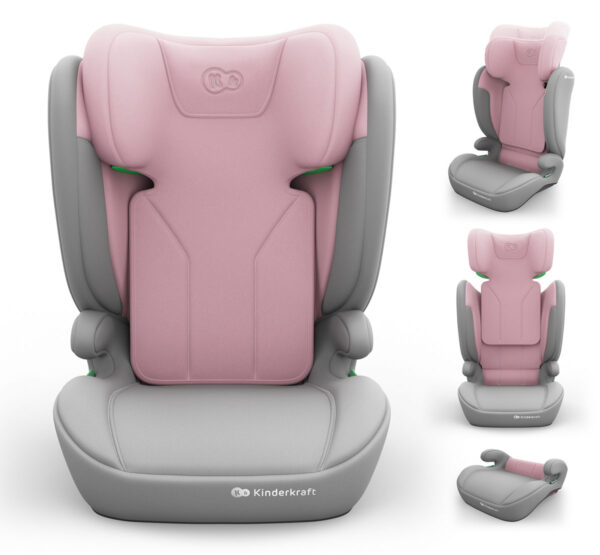 Autokreslini.lv | I-Spark 2 PLUS autokrēsliņš bērniem 100-150cm krāsa Pink bilde #1