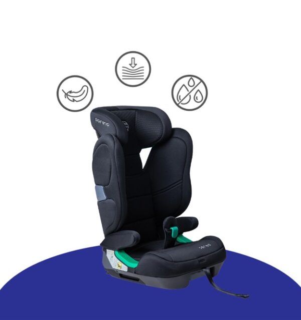 Autokreslini.lv | Ceres autokrēsliņš 100-150cm krāsa Black / Black bilde #21