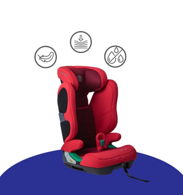 Autokreslini.lv | Ceres autokrēsliņš 100-150cm krāsa Red bilde #21