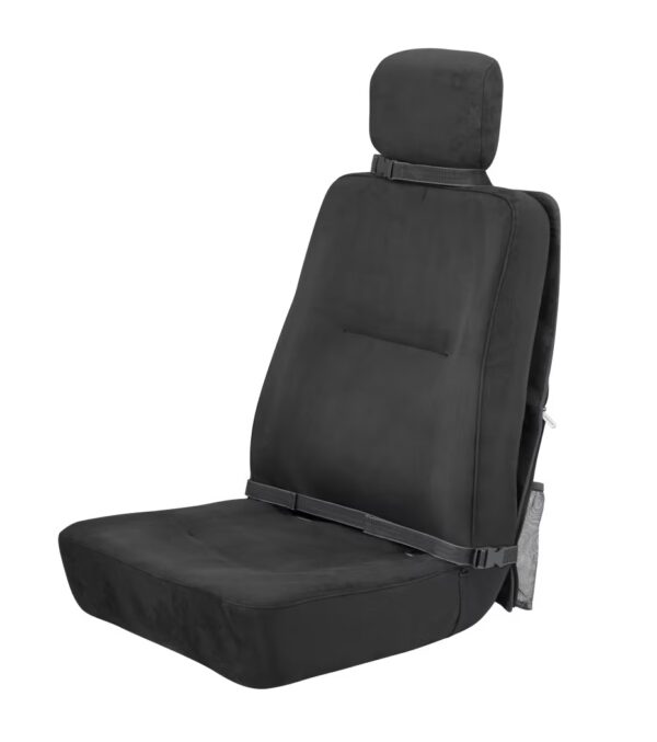Autokreslini.lv | Back Seat Organiser automašīnas krēslu aizsargs ar mantu kabatām un kabatu planšetei bilde #9