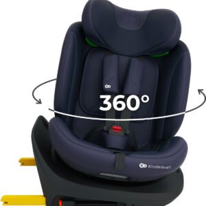 Kinderkraft I-Grow 2 PLUS autokrēsliņš bērniem 40-150cm krāsa Navy