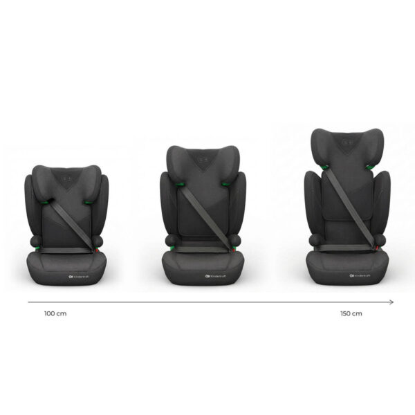 Autokreslini.lv | Junior Fix 2 PLUS autokrēsliņš bērniem 100-150cm krāsa Black bilde #27