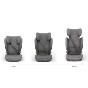 Kinderkraft Junior Fix 2 PLUS autokrēsliņš bērniem 100-150cm krāsa Grey