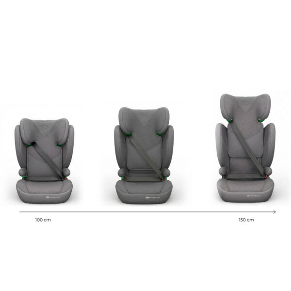 Autokreslini.lv | Junior Fix 2 PLUS autokrēsliņš bērniem 100-150cm krāsa Grey bilde #29