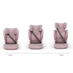 Kinderkraft Junior Fix 2 PLUS autokrēsliņš bērniem 100-150cm krāsa Pink