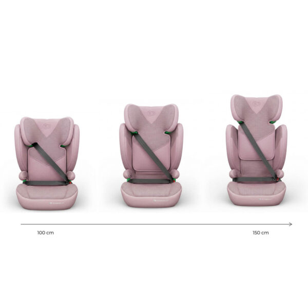 Autokreslini.lv | Junior Fix 2 PLUS autokrēsliņš bērniem 100-150cm krāsa Pink bilde #27