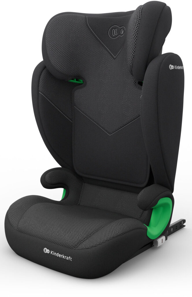 Kinderkraft Junior Fix 2 PLUS autokrēsliņš bērniem 100-150cm krāsa Black