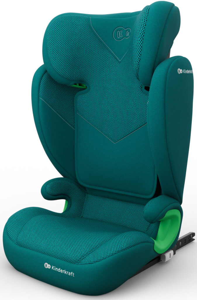 Kinderkraft Junior Fix 2 PLUS autokrēsliņš bērniem 100-150cm krāsa Green
