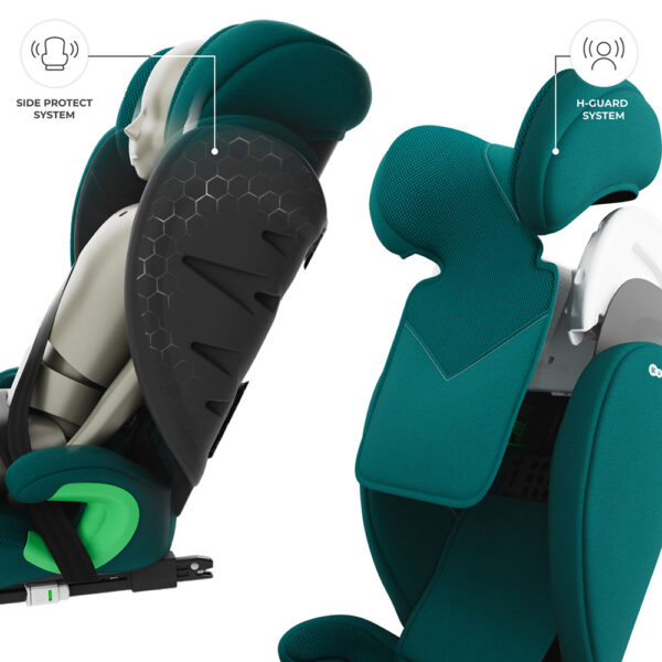 Autokreslini.lv | Junior Fix 2 PLUS autokrēsliņš bērniem 100-150cm krāsa Green bilde #23