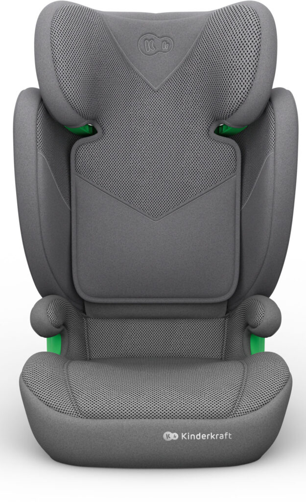 Kinderkraft Junior Fix 2 PLUS autokrēsliņš bērniem 100-150cm krāsa Grey