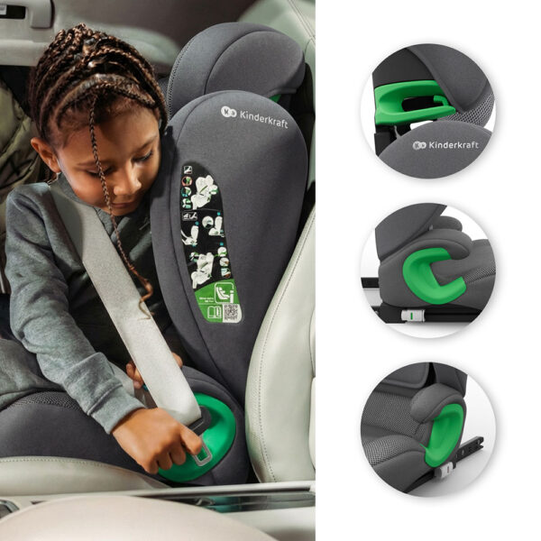Autokreslini.lv | Junior Fix 2 PLUS autokrēsliņš bērniem 100-150cm krāsa Grey bilde #31