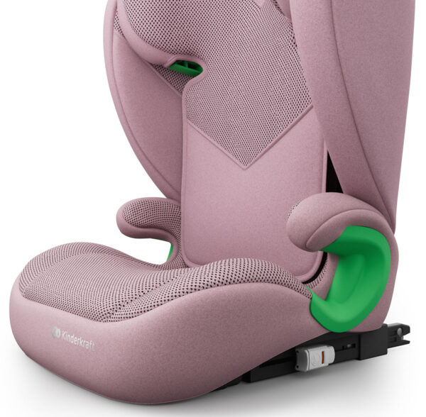 Autokreslini.lv | Junior Fix 2 PLUS autokrēsliņš bērniem 100-150cm krāsa Pink bilde #3