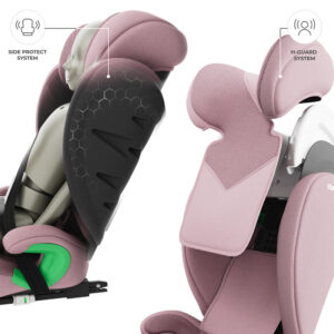 Kinderkraft Junior Fix 2 PLUS autokrēsliņš bērniem 100-150cm krāsa Pink