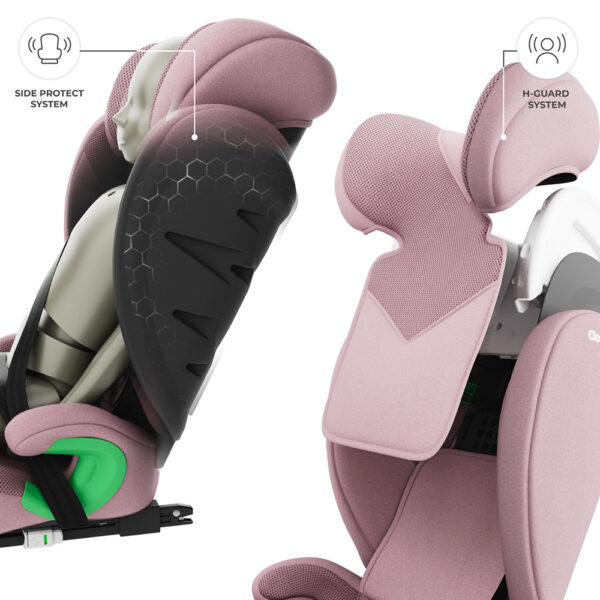 Autokreslini.lv | Junior Fix 2 PLUS autokrēsliņš bērniem 100-150cm krāsa Pink bilde #23