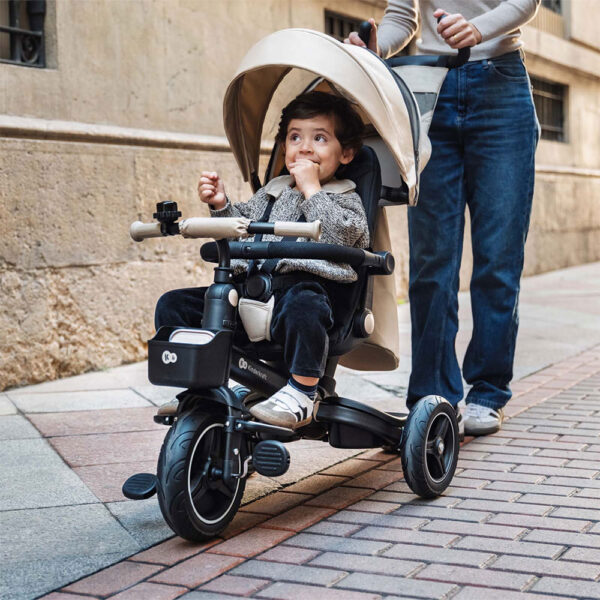 Autokreslini.lv | SPINSTEP 2 Plus stumjamais trīsritenis bērniem 6in1 krāsa Beige bilde #21