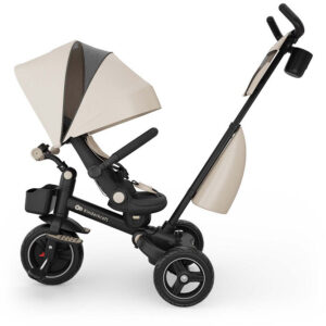 Kinderkraft SPINSTEP 2 Plus stumjamais trīsritenis bērniem 6in1 krāsa Beige