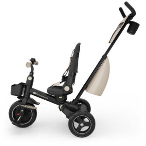 Kinderkraft SPINSTEP 2 Plus stumjamais trīsritenis bērniem 6in1 krāsa Beige