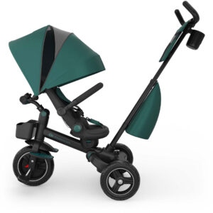 Kinderkraft SPINSTEP 2 Plus stumjamais trīsritenis bērniem 6in1 krāsa Green