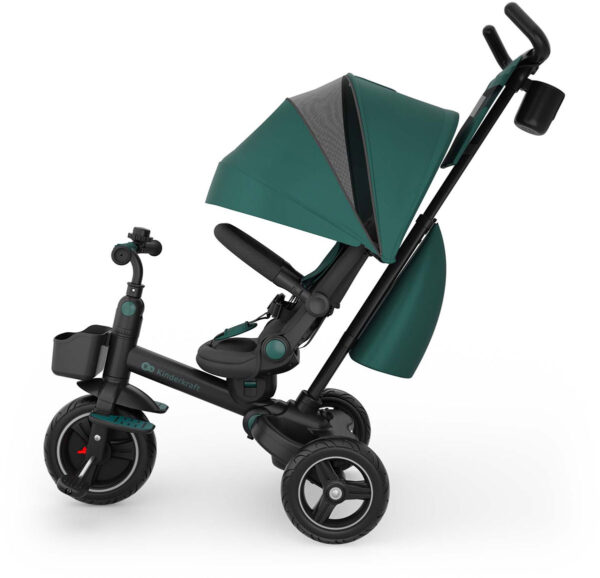Autokreslini.lv | SPINSTEP 2 Plus stumjamais trīsritenis bērniem 6in1 krāsa Green bilde #7