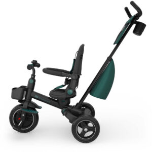 Kinderkraft SPINSTEP 2 Plus stumjamais trīsritenis bērniem 6in1 krāsa Green