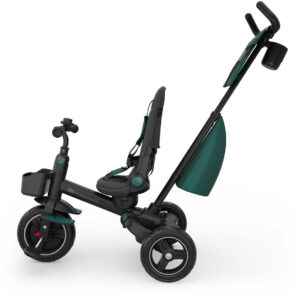 Kinderkraft SPINSTEP 2 Plus stumjamais trīsritenis bērniem 6in1 krāsa Green
