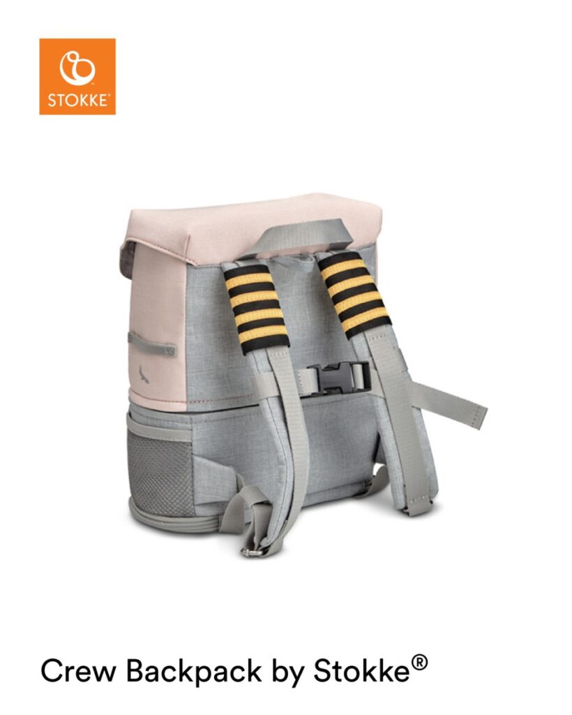 Stokke JETKIDS CREW bērnu mugursoma krāsa PINK LEMONADE