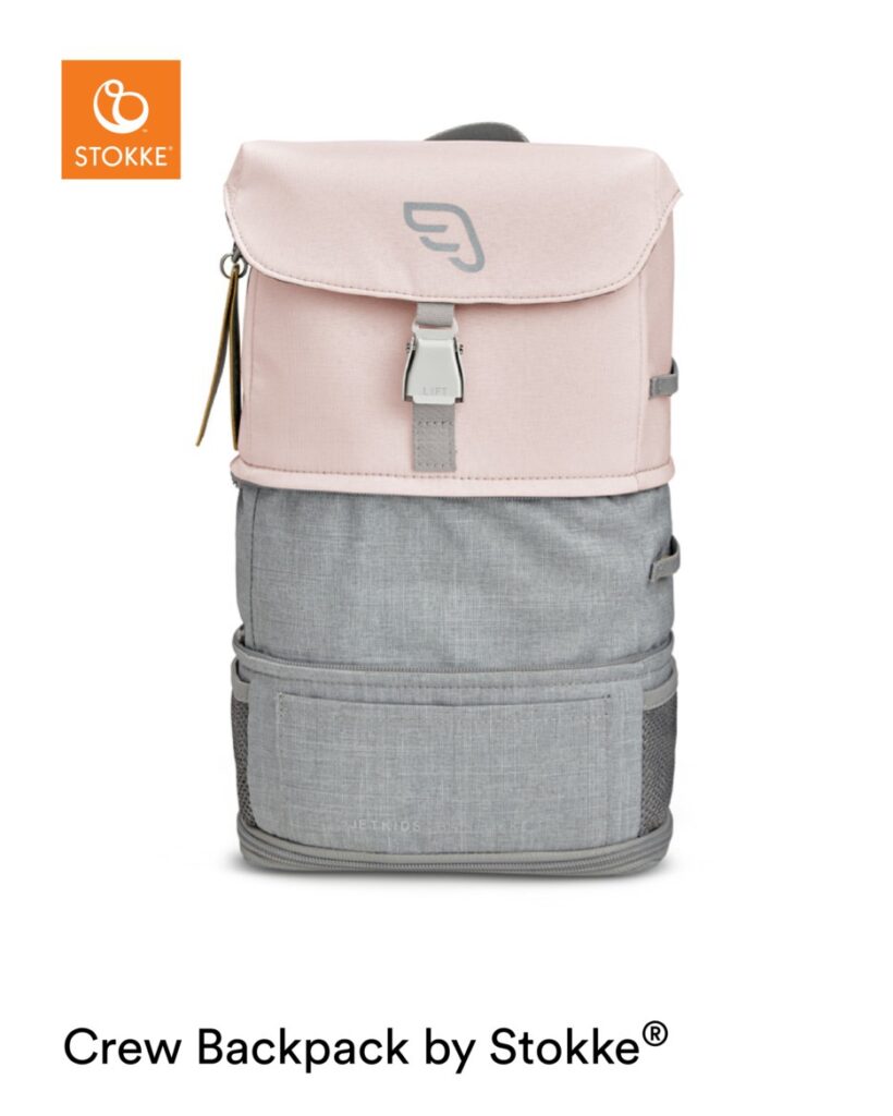 Stokke JETKIDS CREW bērnu mugursoma krāsa PINK LEMONADE