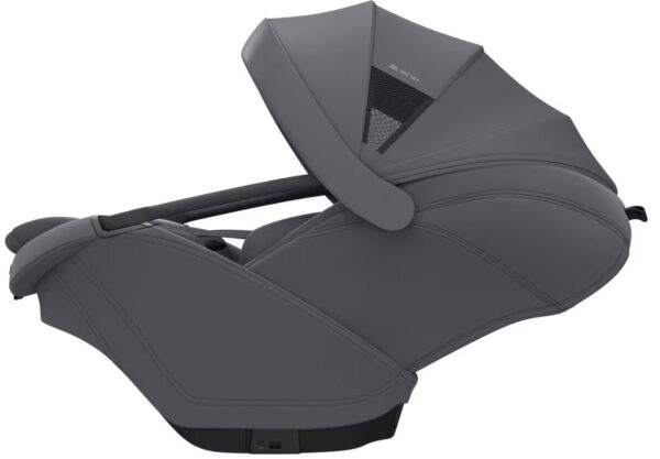 Autokreslini.lv | Coral Slide Pro autokrēsliņš mazuļiem 45-87cm krāsa Moon Graphite +FamilyFix Slide Pro Isofix bāze bilde #13