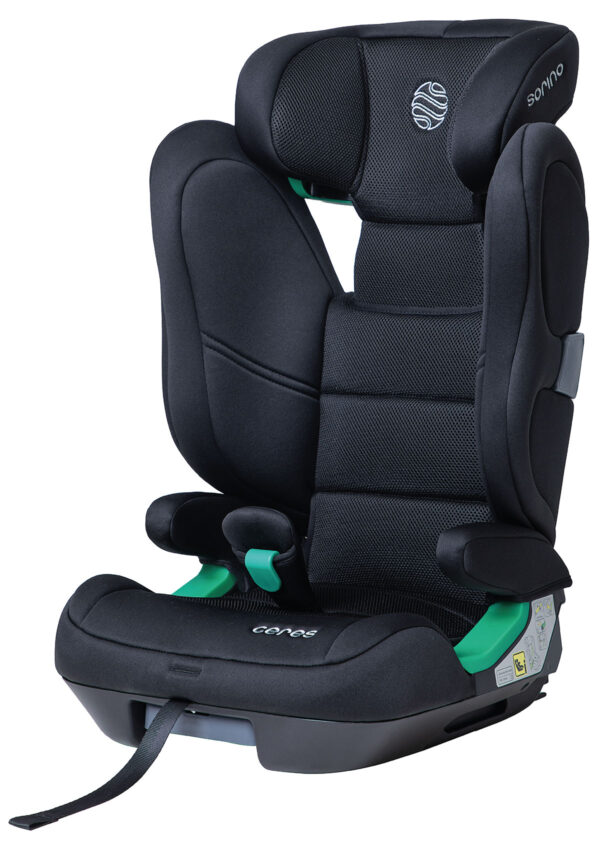 Autokreslini.lv | Ceres autokrēsliņš 100-150cm krāsa Black / Black bilde #1