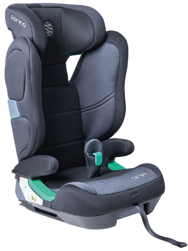 Autokreslini.lv | Ceres autokrēsliņš 100-150cm krāsa Black / Grey bilde #3