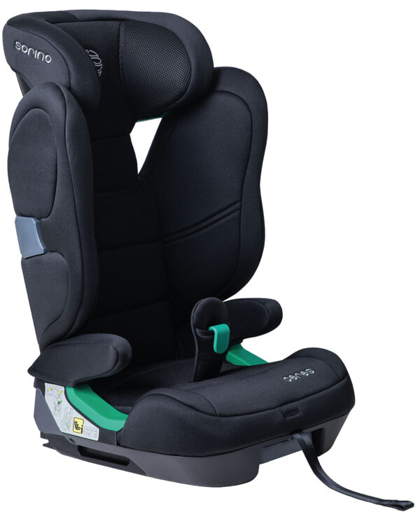 Autokreslini.lv | Ceres autokrēsliņš 100-150cm krāsa Black / Black bilde #5