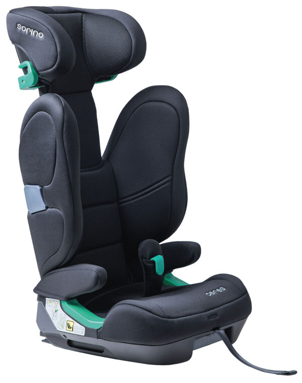 Autokreslini.lv | Ceres autokrēsliņš 100-150cm krāsa Black / Black bilde #7