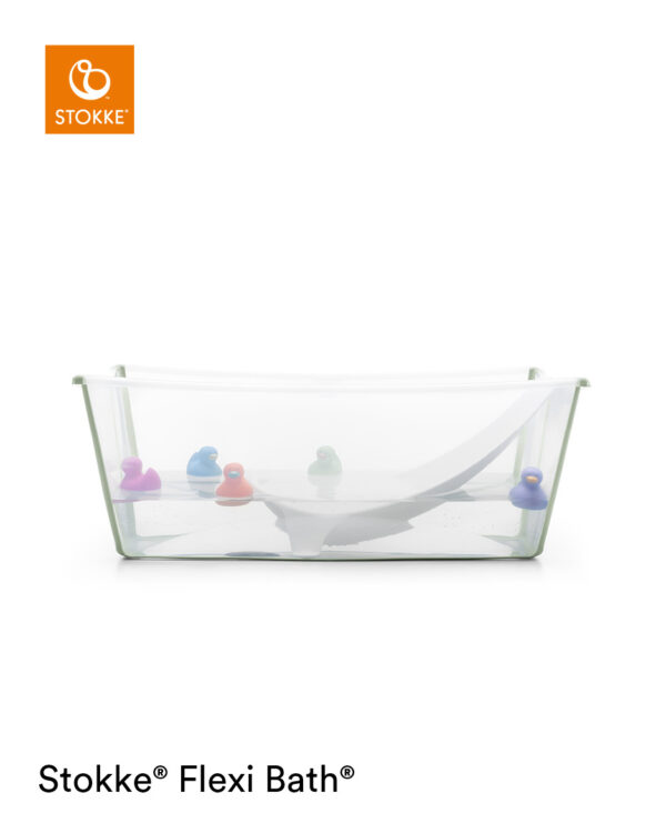 Autokreslini.lv | FLEXIBATH + bērnu vannas komplekts krāsa TRANSPARENT GREEN bilde #5