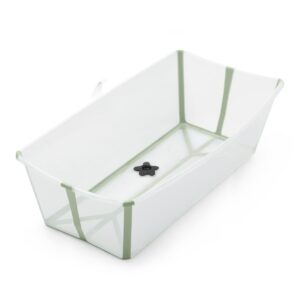 Stokke FLEXIBATH bērnu vanna krāsa TRANSPARENT GREEN