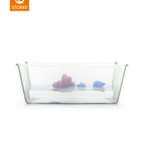 Stokke FLEXIBATH XL bērnu vanna krāsa TRANSPARENT GREEN