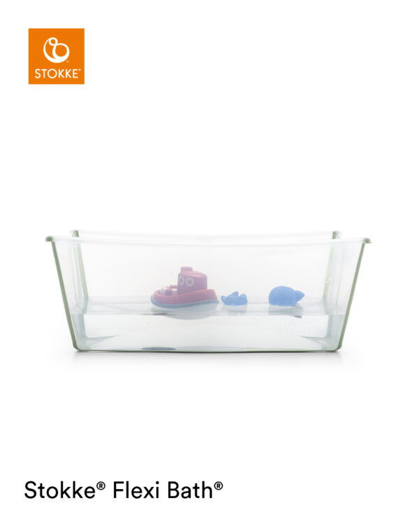 Autokreslini.lv | FLEXIBATH XL bērnu vanna krāsa TRANSPARENT GREEN bilde #7