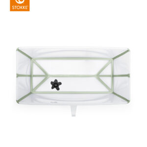 Stokke FLEXIBATH XL bērnu vanna krāsa TRANSPARENT GREEN