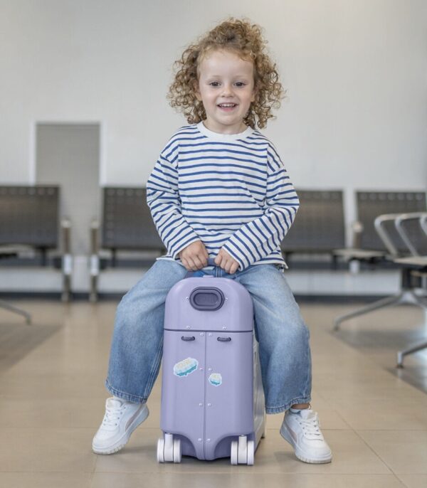 Autokreslini.lv | JETKIDS BEDBOX 2.0 ceļojumu koferis krāsa MIDNIGHT GREY bilde #27