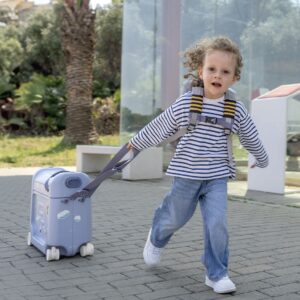 Stokke JETKIDS BEDBOX 2.0 ceļojumu koferis krāsa ARCTIC BLUE