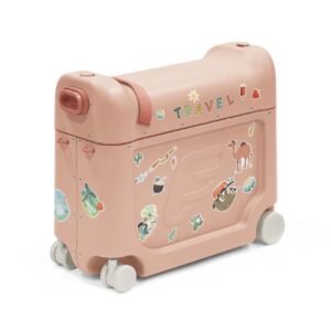 Stokke JETKIDS BEDBOX 2.0 ceļojumu koferis krāsa CORAL PINK