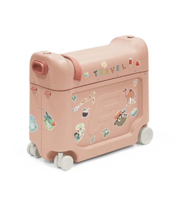 Autokreslini.lv | JETKIDS BEDBOX 2.0 ceļojumu koferis krāsa CORAL PINK bilde #1