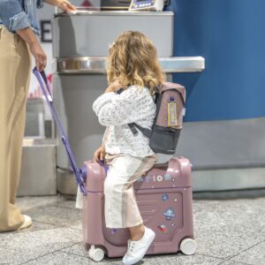 Stokke JETKIDS BEDBOX 2.0 ceļojumu koferis krāsa HAZY LILAC