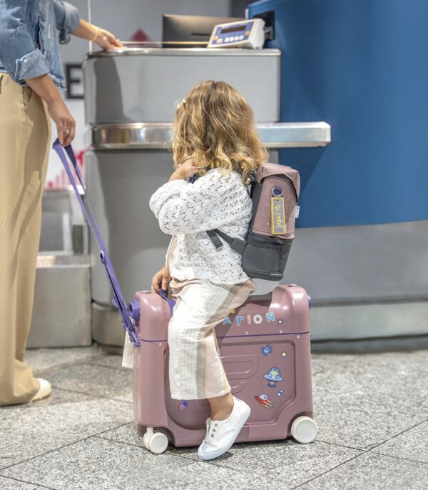 Autokreslini.lv | JETKIDS BEDBOX 2.0 ceļojumu koferis krāsa HAZY LILAC bilde #11