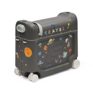 Stokke JETKIDS BEDBOX 2.0 ceļojumu koferis krāsa MIDNIGHT GREY