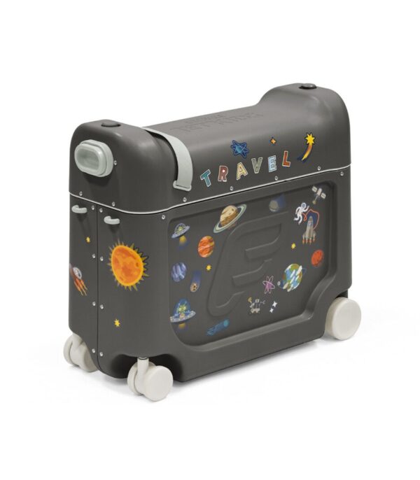 Autokreslini.lv | JETKIDS BEDBOX 2.0 ceļojumu koferis krāsa MIDNIGHT GREY bilde #1