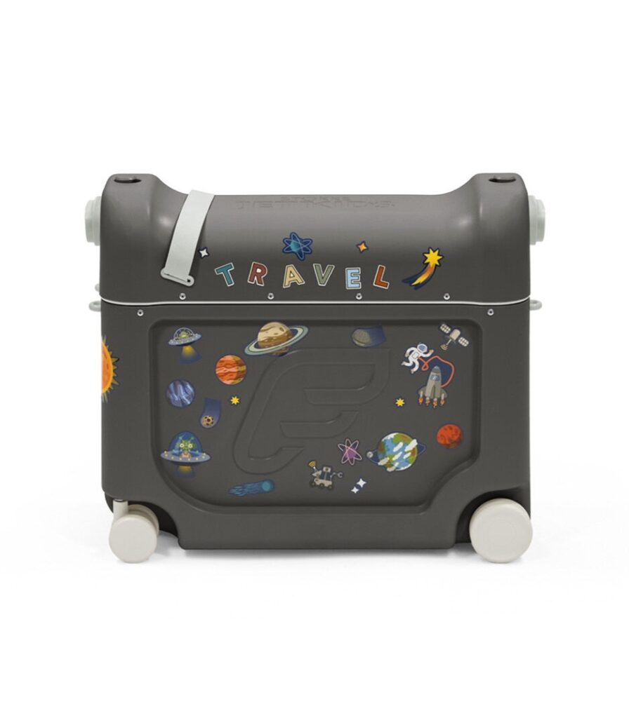 Stokke JETKIDS BEDBOX 2.0 ceļojumu koferis krāsa MIDNIGHT GREY